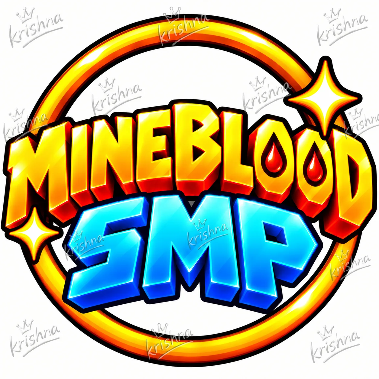 🎮 Custom Minecraft SMP Logo – Editable Design!