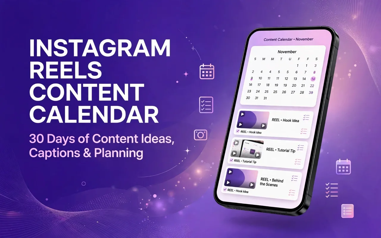 Instagram Reels Content Calendar