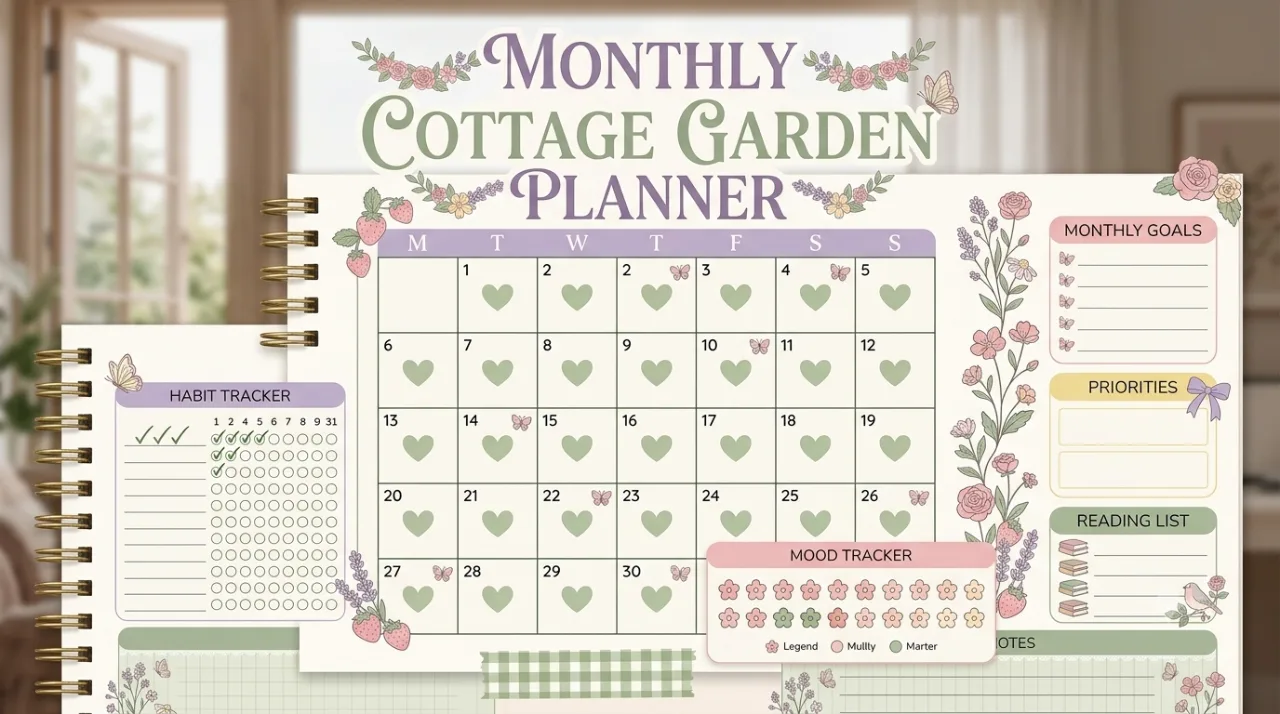Monthly planner