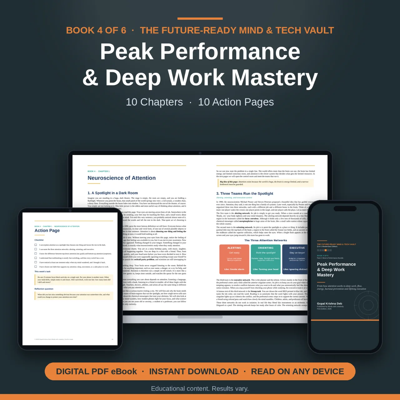 Peak Performance & Deep Work Mastery cover