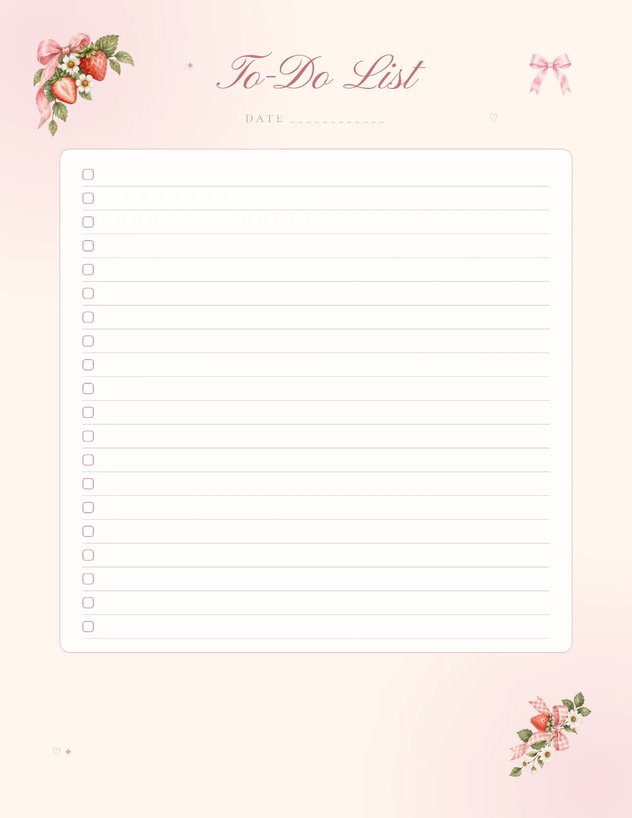 Blush Days ๐ | 30-Page Pink Aesthetic Life Planner Printable PDF: preview 2 of 3
