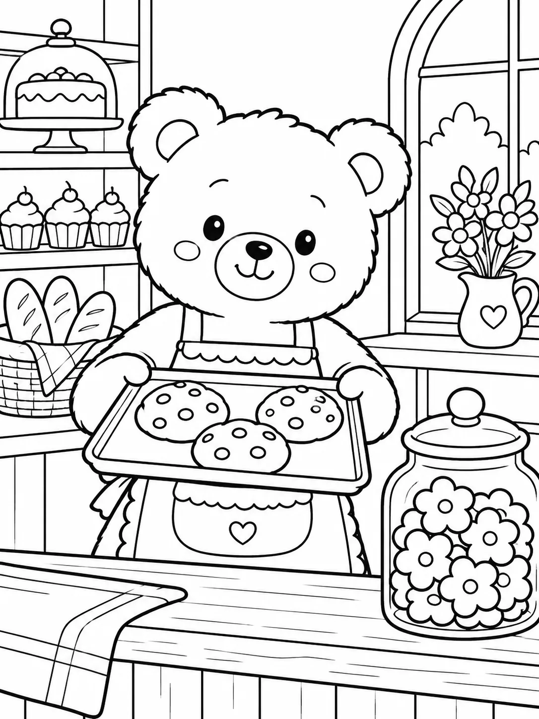 Cozy Moments Coloring Book | Printable PDF: preview 1 of 2
