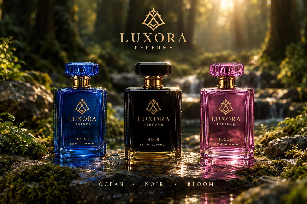 LUXORA Studio — Premium 3D Perfume Mockup Bundle | 4K Product Visuals, Hero Banners & Promo Video: preview 3 of 4